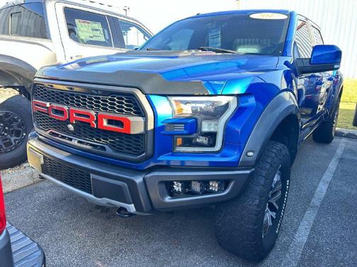 Lightning Blue 2017 Ford F-150 Raptor