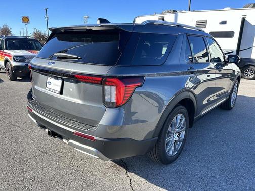 Carbonized Gray Metallic 2026 Ford Explorer Platinum