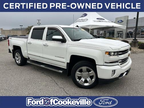 White 2018 Chevrolet Silverado 1500 LTZ