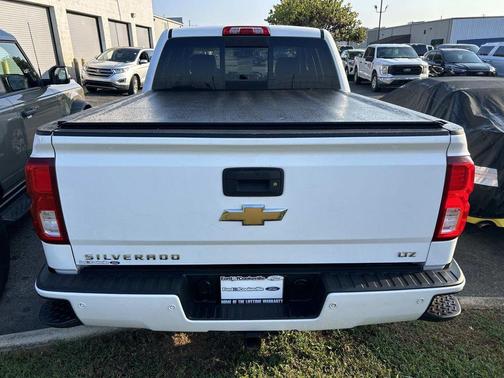 White 2018 Chevrolet Silverado 1500 LTZ