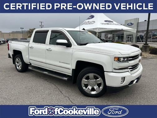 White 2018 Chevrolet Silverado 1500 LTZ