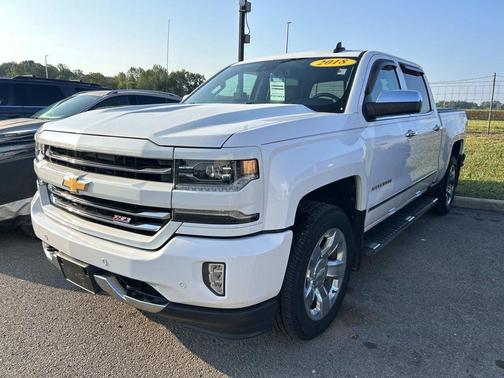 White 2018 Chevrolet Silverado 1500 LTZ