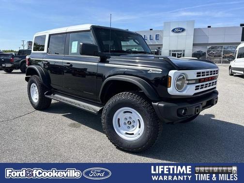 Shadow Black 2026 Ford Bronco Heritage Edition