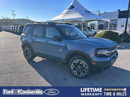 Azure Gray Metallic Tri-Coat 2026 Ford Bronco Sport Outer Banks