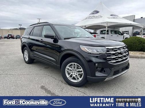 Agate Black Metallic 2026 Ford Explorer Active