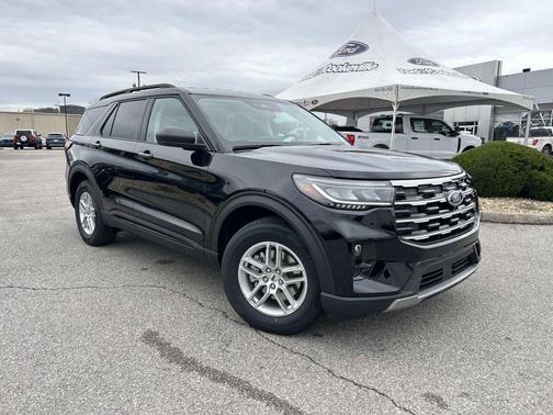 Agate Black Metallic 2026 Ford Explorer Active