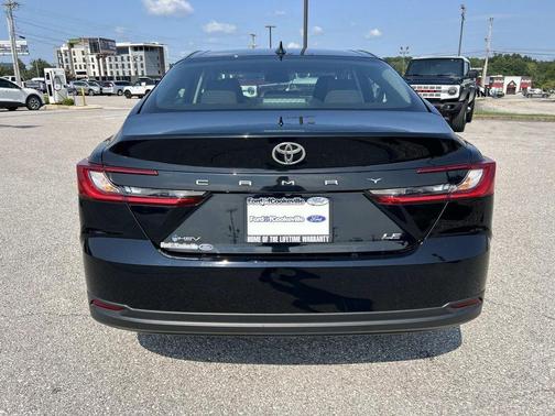 Midnight Black Metallic 2025 Toyota Camry LE