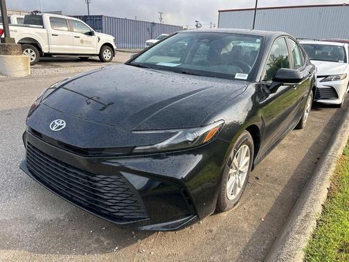 Midnight Black Metallic 2025 Toyota Camry LE