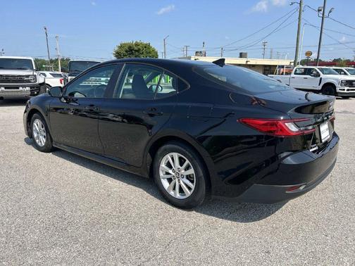 Midnight Black Metallic 2025 Toyota Camry LE