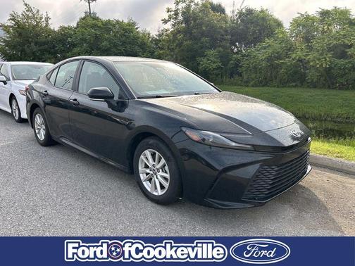 Midnight Black Metallic 2025 Toyota Camry LE