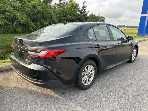 Midnight Black Metallic 2025 Toyota Camry LE