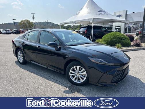 Midnight Black Metallic 2025 Toyota Camry LE