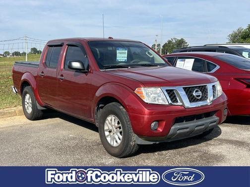 Red 2016 Nissan Frontier SV