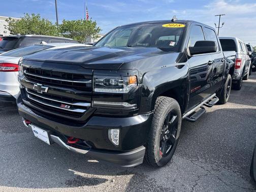 Black 2018 Chevrolet Silverado 1500 LTZ
