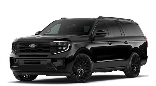 Agate Black Metallic 2026 Ford Expedition Max Platinum