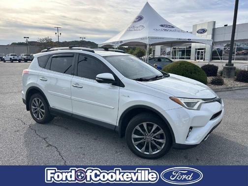 Blizzard Pearl 2016 Toyota RAV4 Hybrid Limited