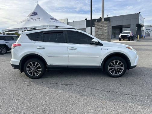 Blizzard Pearl 2016 Toyota RAV4 Hybrid Limited