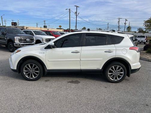 Blizzard Pearl 2016 Toyota RAV4 Hybrid Limited