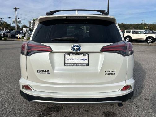 Blizzard Pearl 2016 Toyota RAV4 Hybrid Limited