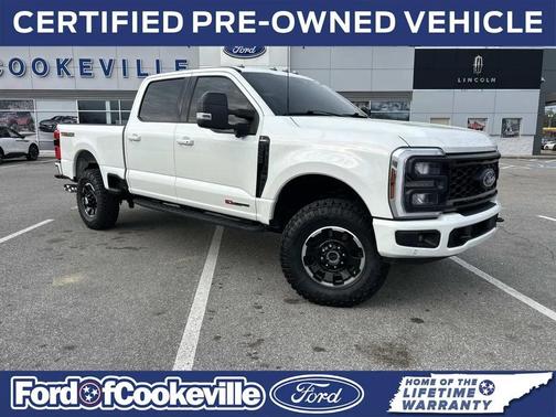 Star White Metallic Tri-Coat 2024 Ford F-250 Lariat