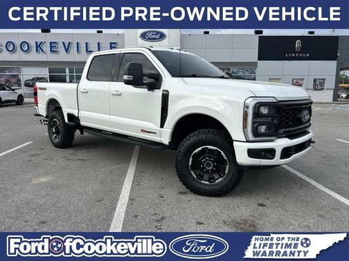 Star White Metallic Tri-Coat 2024 Ford F-250 Lariat