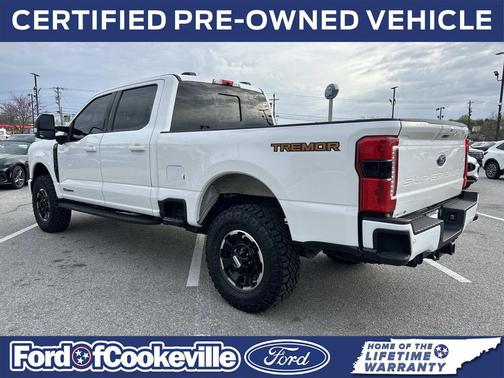 Star White Metallic Tri-Coat 2024 Ford F-250 Lariat