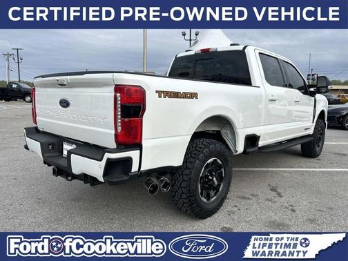 Star White Metallic Tri-Coat 2024 Ford F-250 Lariat