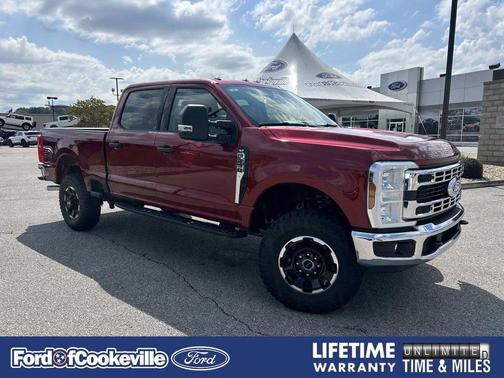 Red 2027 Ford F-250 XLT