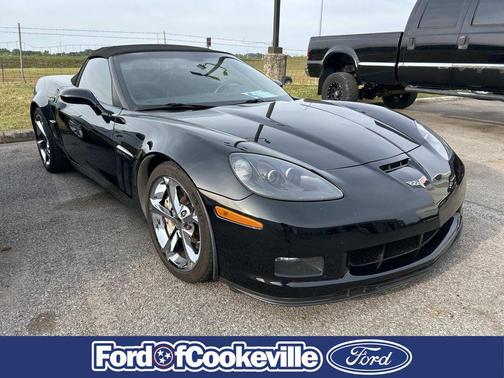 Black 2010 Chevrolet Corvette Grand Sport