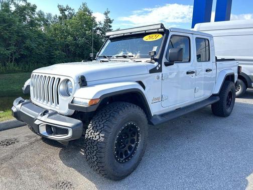 Bright White Clearcoat 2021 Jeep Gladiator Overland