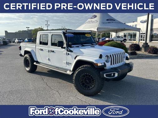 Bright White Clearcoat 2021 Jeep Gladiator Overland