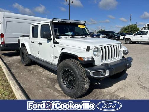 Bright White Clearcoat 2021 Jeep Gladiator Overland