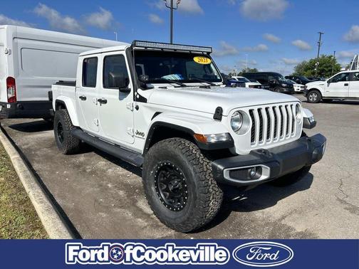 Bright White Clearcoat 2021 Jeep Gladiator Overland