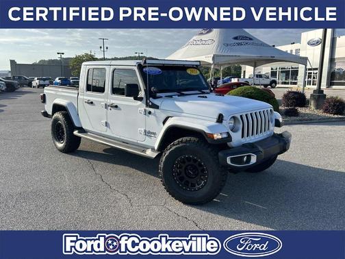 Bright White Clearcoat 2021 Jeep Gladiator Overland