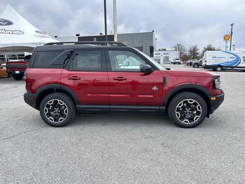 Ruby Red Metallic Tinted Clearcoat 2025 Ford Bronco Sport Outer Banks