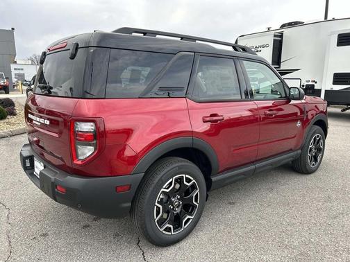 Ruby Red Metallic Tinted Clearcoat 2025 Ford Bronco Sport Outer Banks