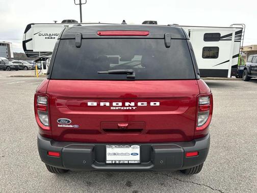 Ruby Red Metallic Tinted Clearcoat 2025 Ford Bronco Sport Outer Banks