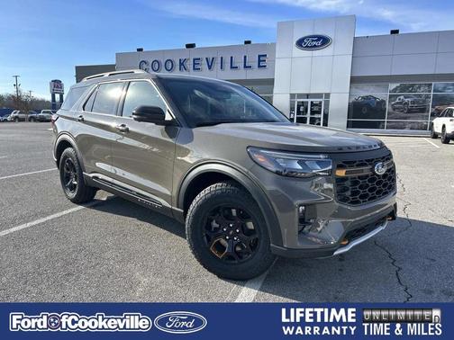 Marsh Gray 2026 Ford Explorer Tremor