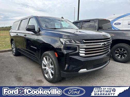 Black 2022 Chevrolet Suburban 4WD High Country
