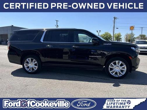 Black 2022 Chevrolet Suburban 4WD High Country