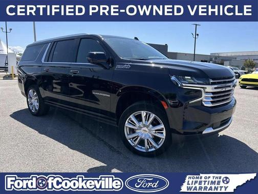 Black 2022 Chevrolet Suburban 4WD High Country