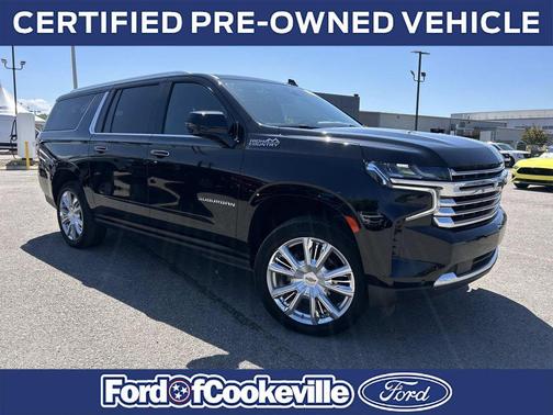 Black 2022 Chevrolet Suburban 4WD High Country