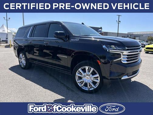 Black 2022 Chevrolet Suburban 4WD High Country