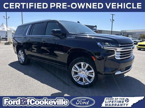 Black 2022 Chevrolet Suburban 4WD High Country