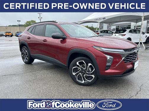 Crimson Metallic 2025 Chevrolet Trax FWD 2RS