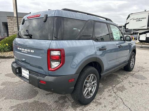 Azure Gray Metallic Tri-Coat 2025 Ford Bronco Sport Big Bend
