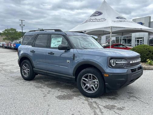 Azure Gray Metallic Tri-Coat 2025 Ford Bronco Sport Big Bend