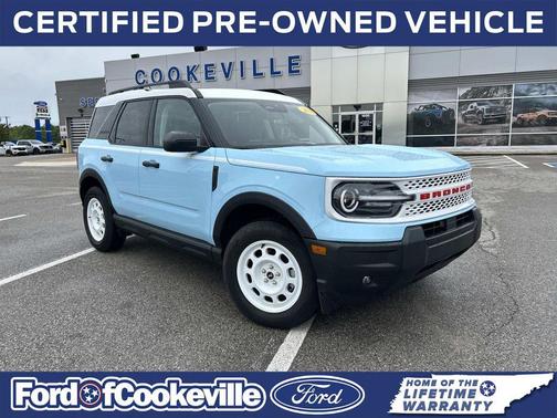 Robins Egg Blue 2025 Ford Bronco Sport Heritage