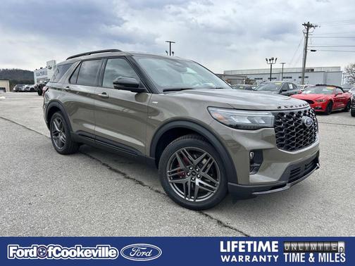 Marsh Gray 2026 Ford Explorer ST-Line