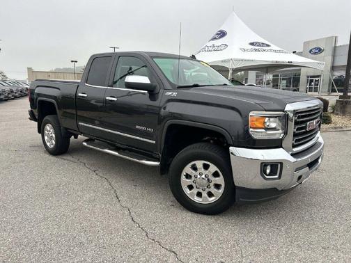 Gray 2015 GMC Sierra 2500 SLT